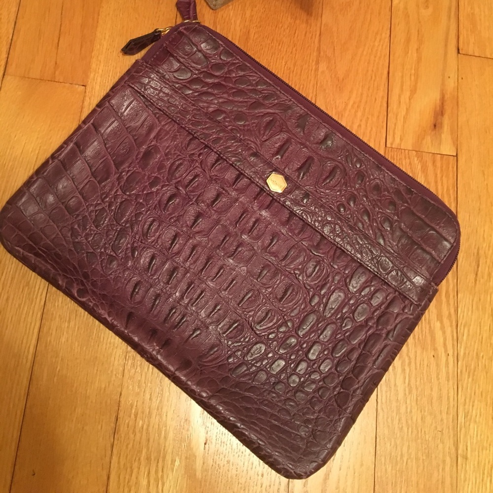 Lodis Dark Purple Clutch